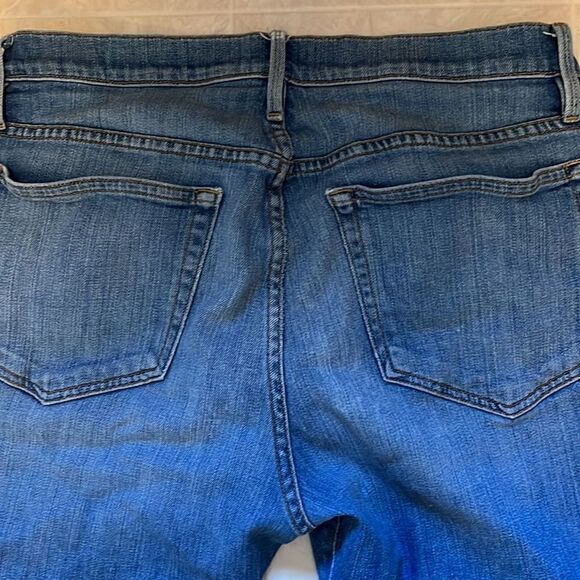 DISTRESSED FRAME DENIM L’HOMME ATHLETIC JEANS SIZE 32 - Picture 8 of 10